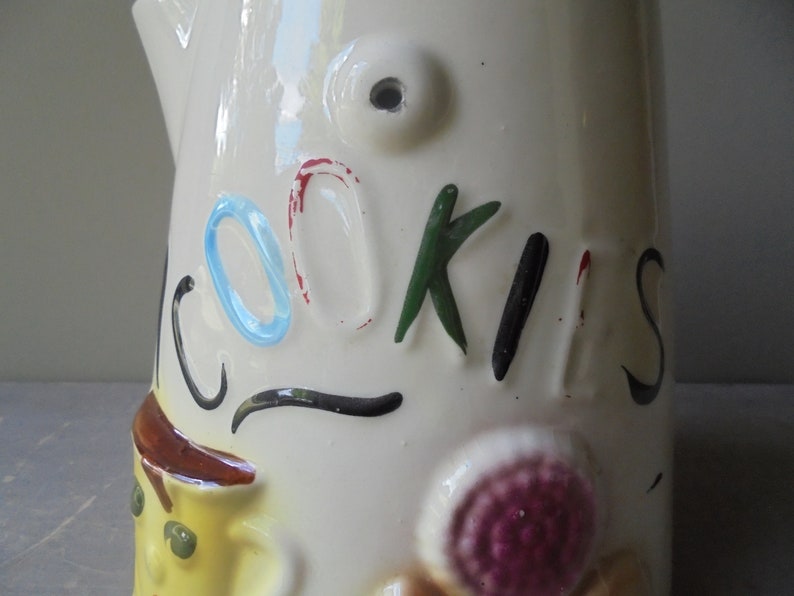 Vintage Teapot Cookie Jar Vintage Kichen Canister Cookies Etsy