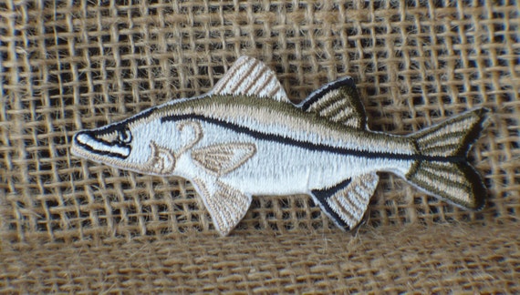 FISH IRON ON PATCH APPLIQUE