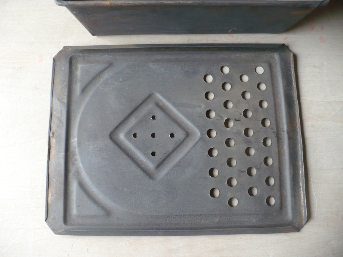Vintage Metal Bed Warmer Antique Warming Pan Metal Coal Box | Etsy
