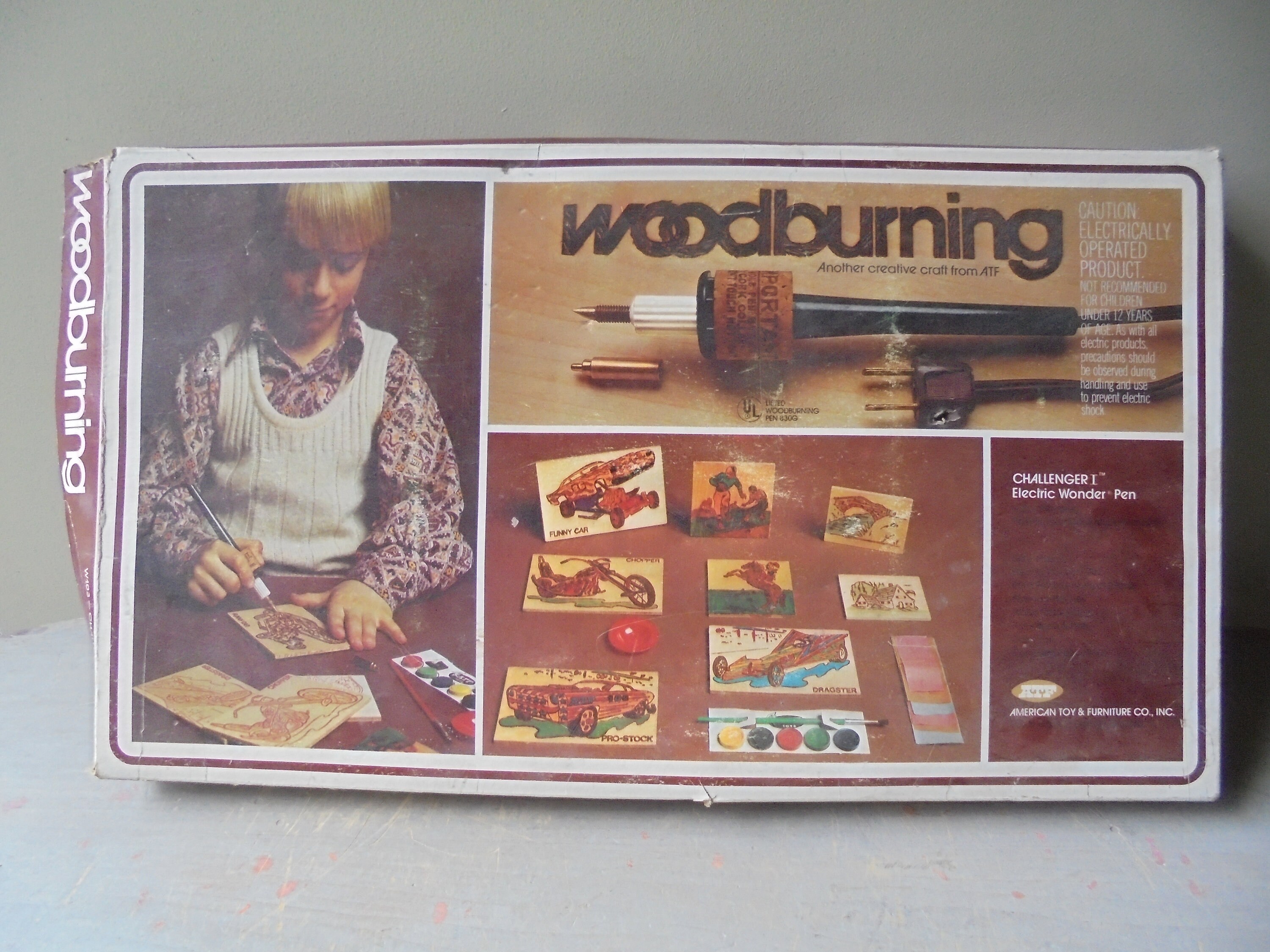 Child Of The 80s & 90s - Wood Burning Kit. They thought it was a