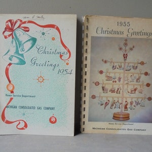 Vintage Cookbooks, Spiral Bound Cookbook, Recipes from the Michigan Woods, Holiday Inn International Cook Book, TheEarlyBirdFinds