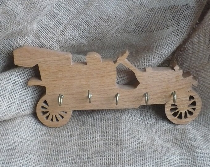 Vintage Key Hook Wood Car Key Holder Key Hook for Wall Etsy