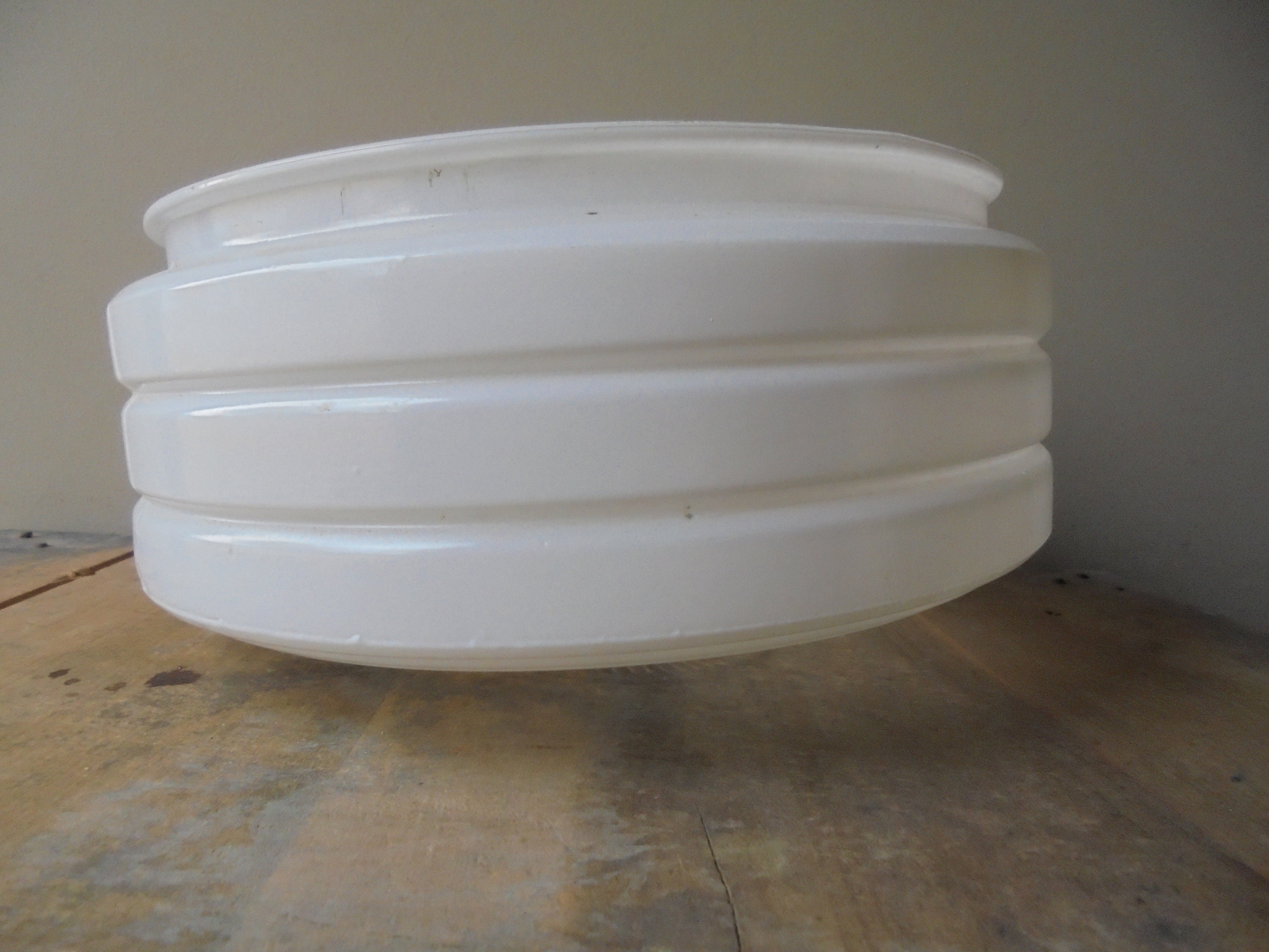 Vintage Frosted Glass Light Cover Textured Glass Ceiling Etsy