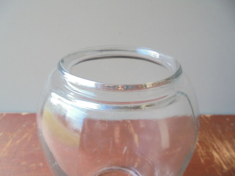 Vintage Glass Oil Lantern Chimney Clear Glass Chimney Light Etsy