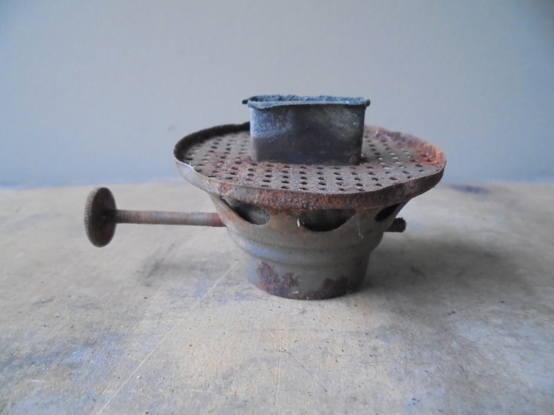 Vintage Oil Lamp Wick Holder Vintage Lamp Replacement Part Etsy