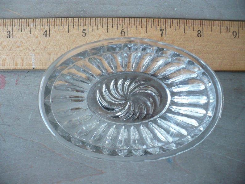 Vintage Clear Glass Salt Dip Vintage Entertaining TheEarlyBirdFinds Cut Glass Salt Cellar