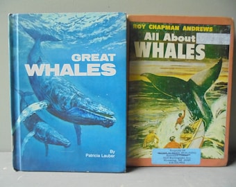 VGT WHALE PICTURE Book,vintage Whale Book,vintage Whale Photo Book