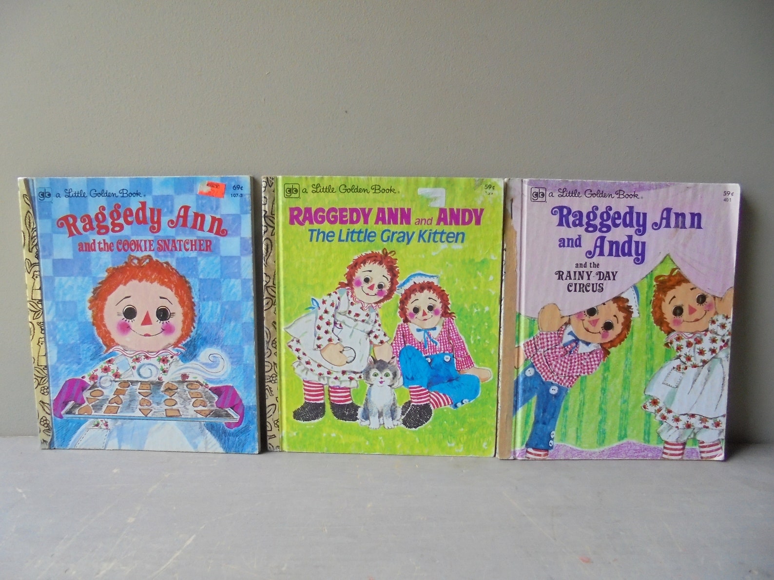 Raggedy Ann Book Collection Vintage Raggedy Ann and Andy - Etsy