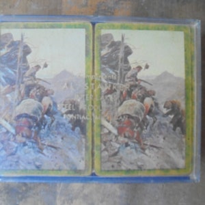Jeu de cartes Brown & Bigelow, jeu de cartes à jouer vintage, compliments de Al. Stanker Inter-Lakes Steel Pro., TheEarlyBirdFinds