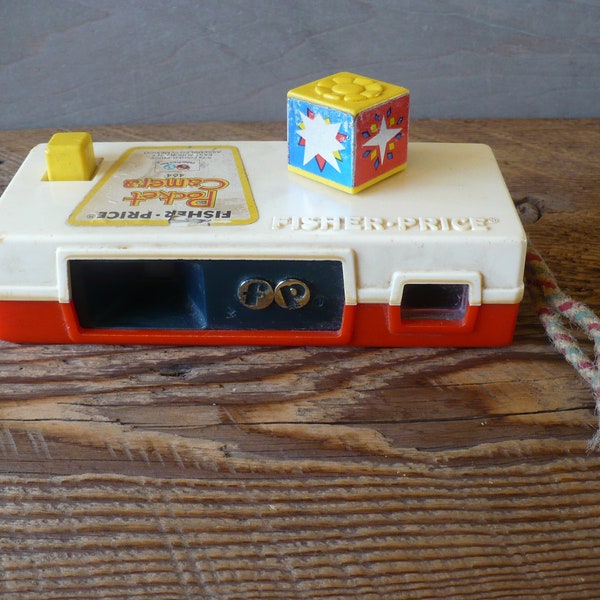 Vintage Fisher Price Pocket Camera 464, Plastic Toy Camera, Vintage Zoo Pictures, TheEarlyBirdFinds