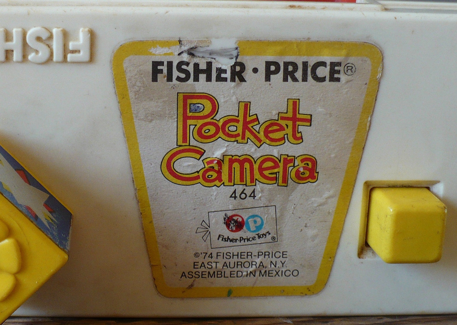 Vintage Fisher Price Pocket Camera 464 Plastic Toy Camera Etsy