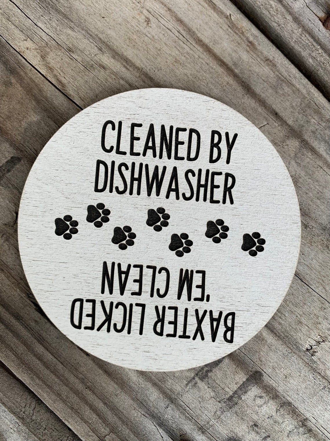 Dog lover Dishwasher Clean & Dirty Dishwasher Etsy