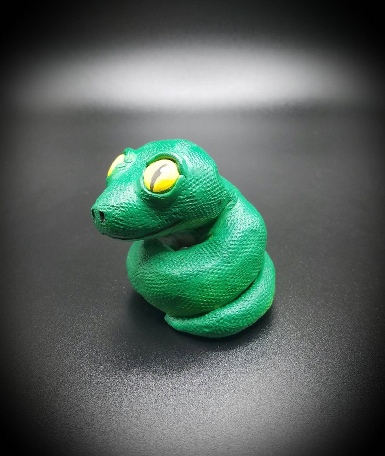 Chonky Snakes Polymer Clay One of a Kind Art Sculptures Etsy