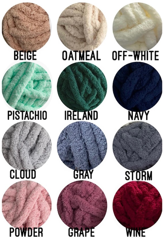 Chenille Blanket Yarn - Discount Craft