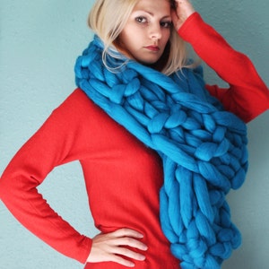 Super Chunky Scarf, Chunky Scarf, Knit Scarf, Knitted Scarf, Chunky Knit Scarf, Scarf, Wool Scarf, Chunky Knit, Wool knit Scarf, Merino