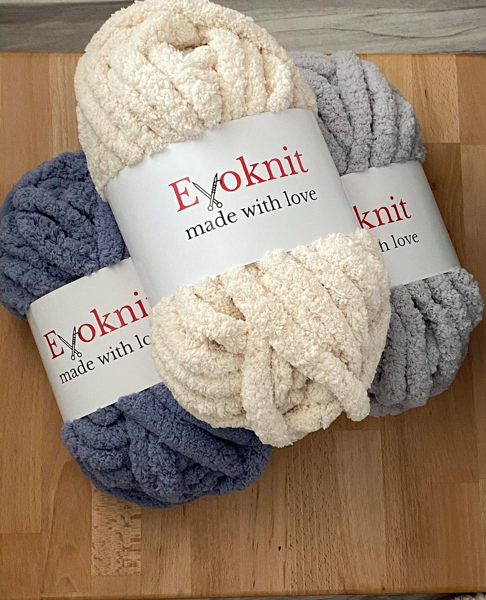 Chunky Chenille Yarn Chenille Yarn Super chunky knit Etsy