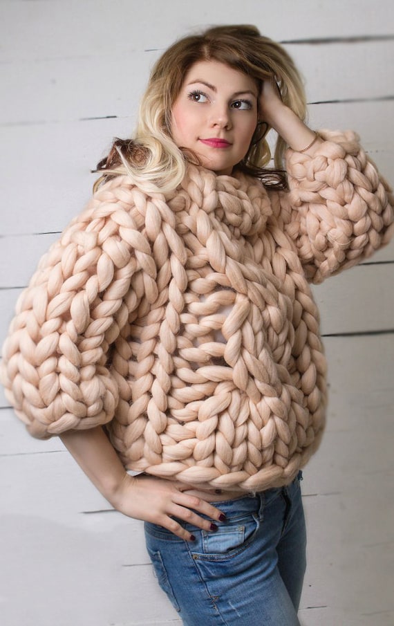 chunky sweater