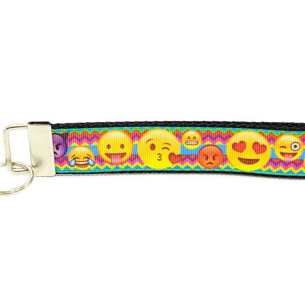 Emoji Key Ring Etsy