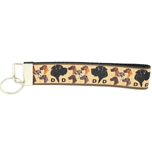Great Dane Keychain Great Dane Key Fob Great Dane Wristlet Great Dane Key Ring Great Dane Lanyard GIFTS UNDER 5 Great Dane Gift