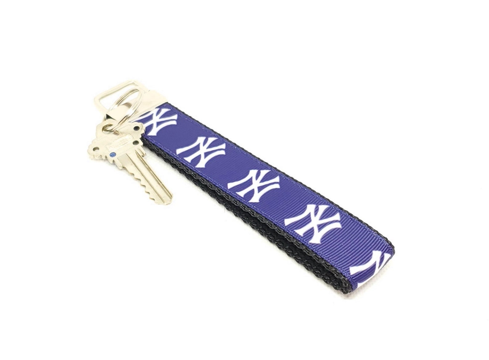 New York Yankees Keychain New York Yankees Key Fob New York Etsy