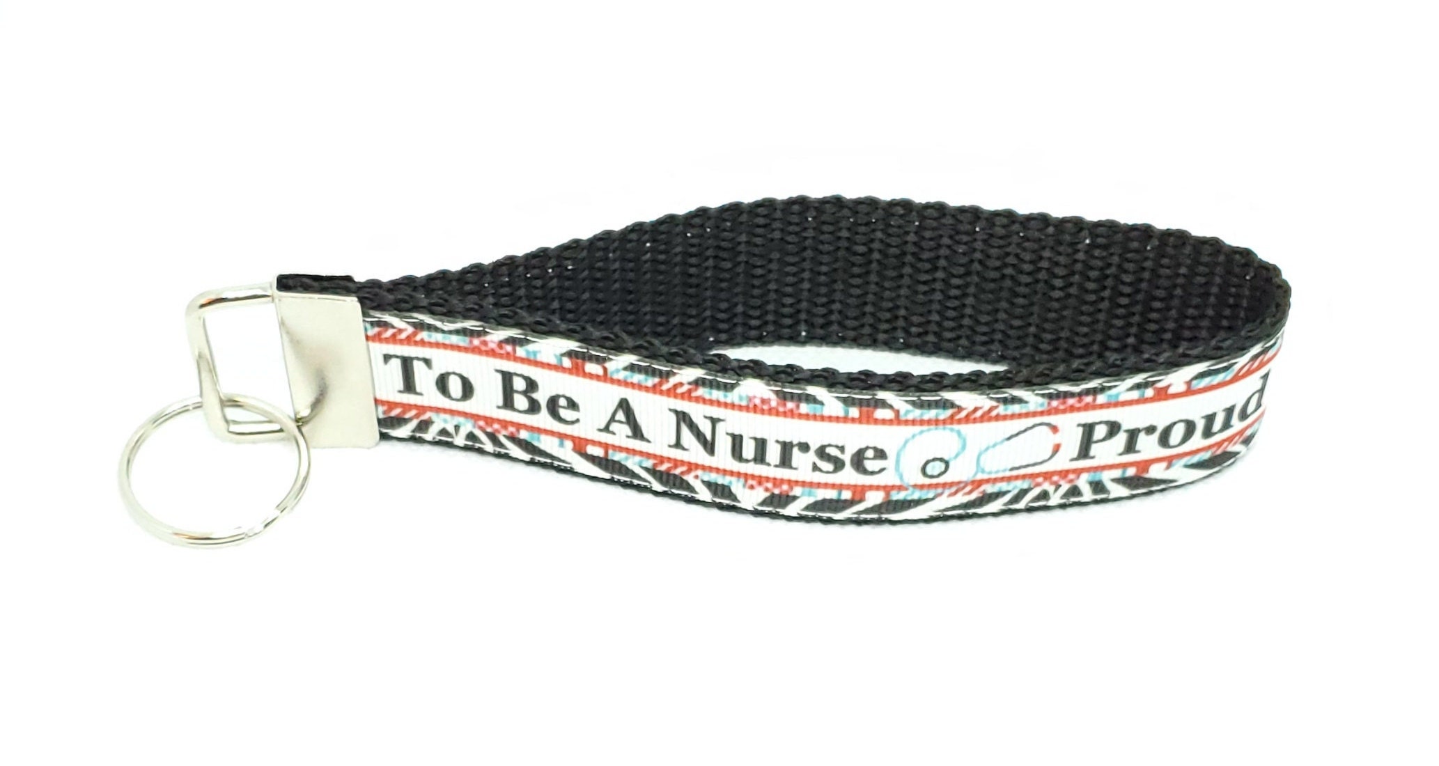 Nurse Keychain Nurse Key Fob Nurse Wristlet Nurse Key Ring Etsy