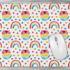 Pansexual Mouse Pad - Pansexual Flag Mouse Pad - Pansexual Pride Mouse Pad