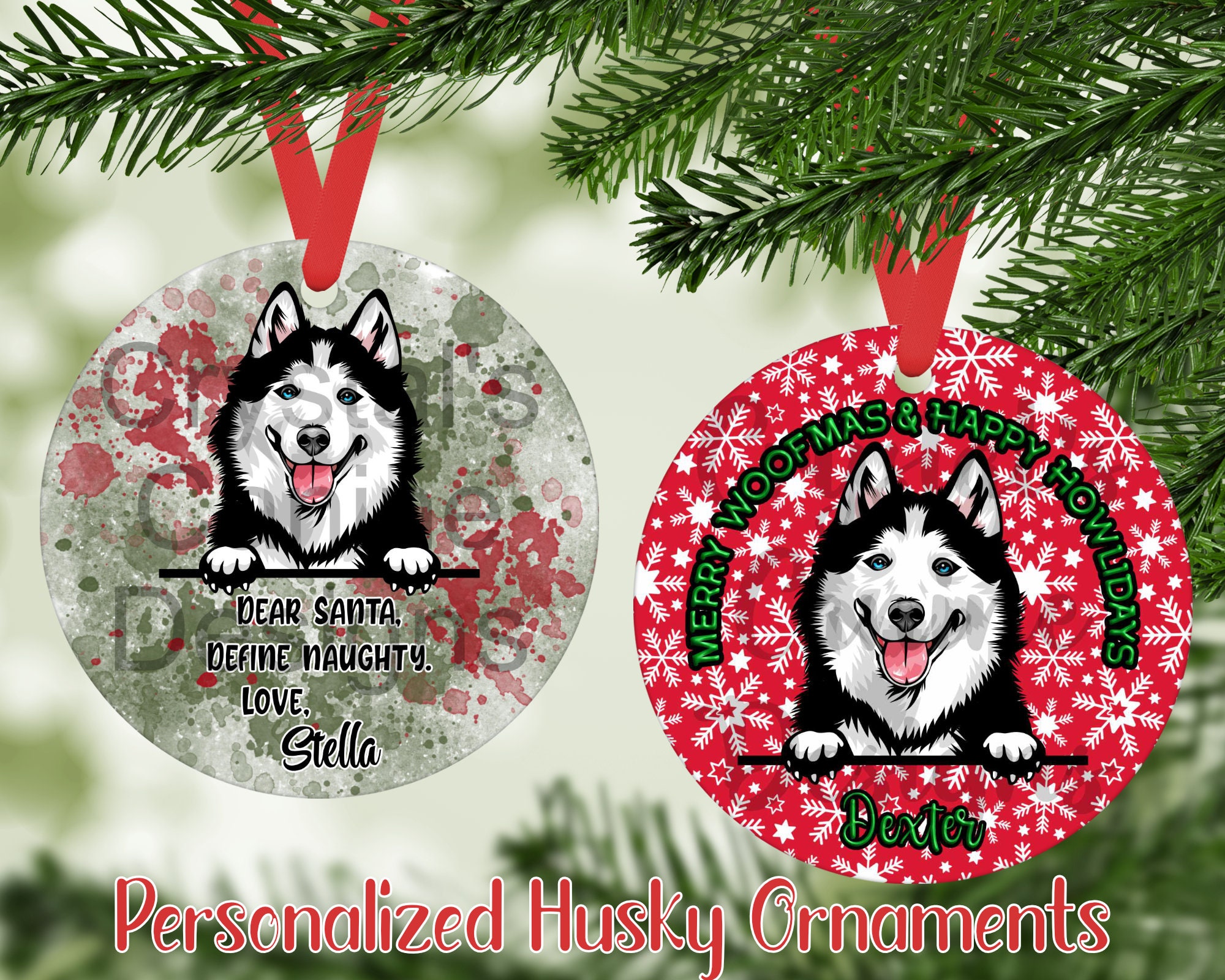 Personalized siberian husky gifts cheap