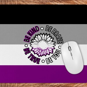 Asexual Mouse Pad - Asexual Flag Mouse Pad - Asexual Pride Mouse Pad