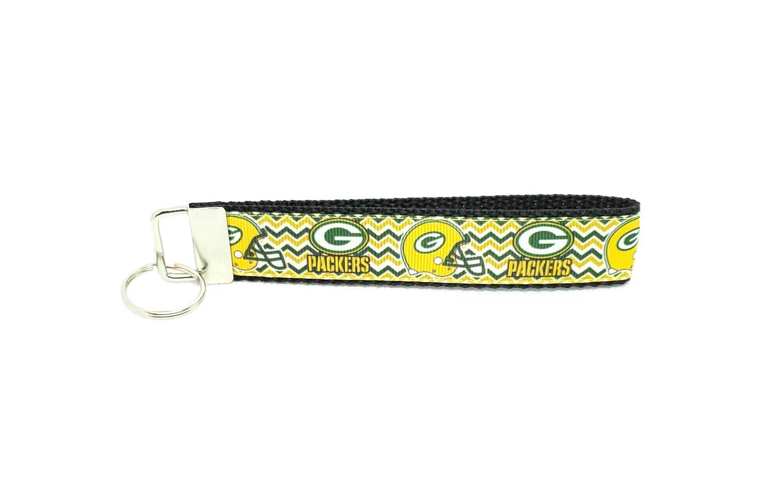 Green Bay Packers Keychain Packers Key Fob Packers Wristlet Etsy