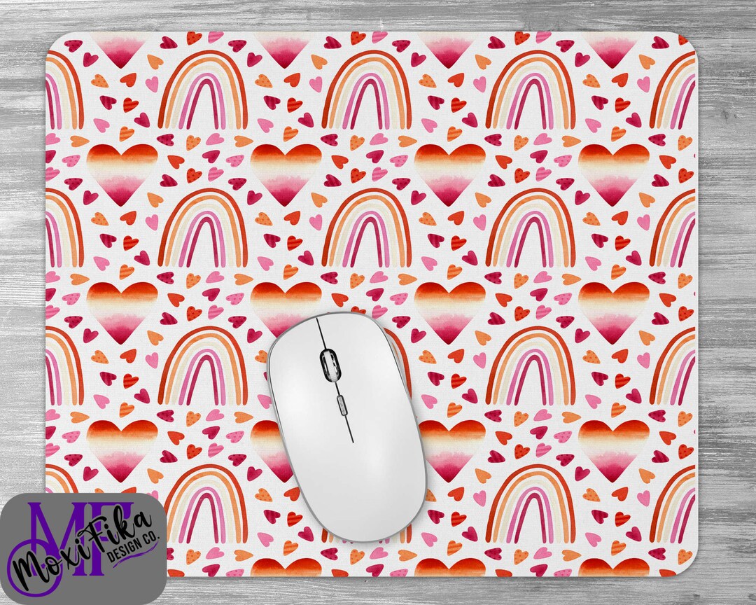Lesbian Mouse Pad - Lesbian Flag Mouse Pad - Lesbian Pride Mouse Pad ...