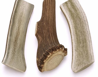 Large SPLIT Elk Antler Dog Chews – All Natural, Long-Lasting Chew Toy