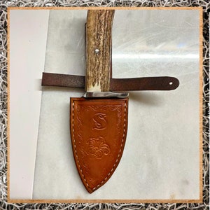 Jumbo AXIS Deer Antlers W/ Shed Burr - Knife Handle Skins or Pipe Blank Bulk Craft bild 5