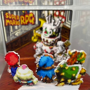 Mario RPG - Bundt - 3D diorama
