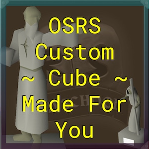 Runescape Custom Cube -  OSRS and RS Classic