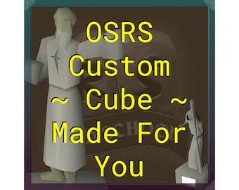 Runescape Custom Cube -  OSRS and RS Classic