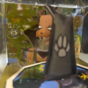 Runescape Cape Hunter - 3D diorama