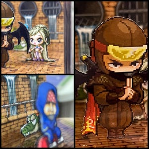 Maplestory Kerning City - 3D-Diorama