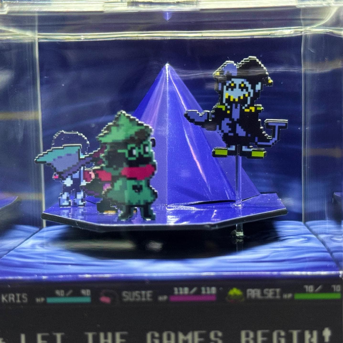 Deltarune - Jevil - 3D Diorama - CHAOS, CHAOS! - Etsy