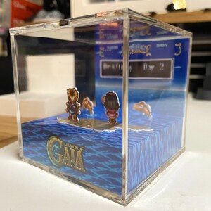 Illusion of Gaia - Raft Scene - 3D diorama