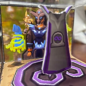 Runescape Cape Warding - 3D diorama