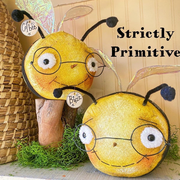 Handmade  PRIMSY Bees