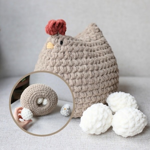 Mama Mabel Mod SCHEMA ALL'UNCINETTO (pollo NON incluso)