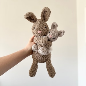 Junie and Bean Bunny CROCHET PATTERN