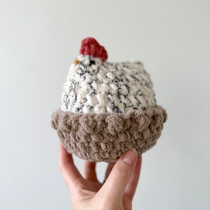 BUNDLE - Mabel Chicken™ and Nest CROCHET PATTERN