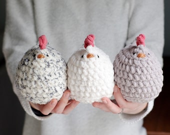 MOTIF DE CROCHETS Poulet Mabel