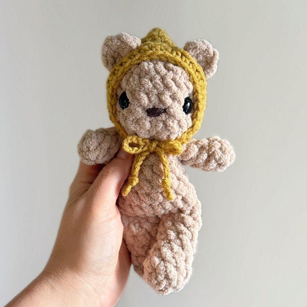 Baby Finn Bear CROCHET PATTERN (Fable Collection)
