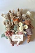 Fable Collection BUNDLE (Kitty, Bunny and Mouse CROCHET PATTERNS) + Mermaid Tail Mod