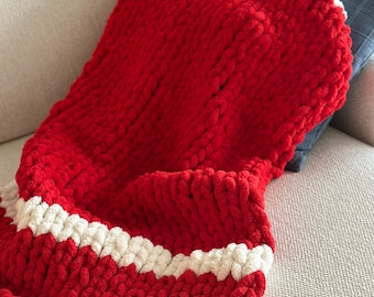 Handmade Chunky Knit Blanket-Made to Order