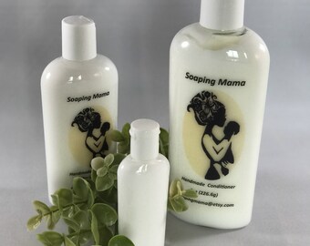 Lavender and Rosemary Conditioner, Handmade Conditioner, Natural Oils, Jojoba Oil, Hair Conditioner, Any Hair Type Conditioner