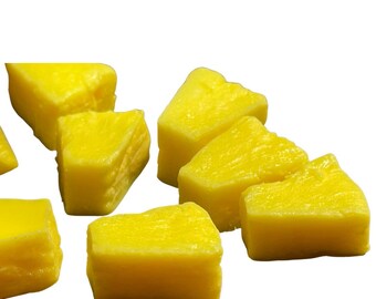 WAX pineapple embeds, Unscented wax embeds, embeds for candles